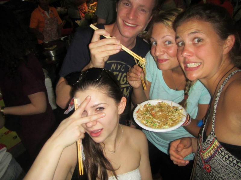 Ausgang in Bangkok