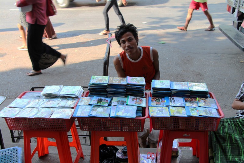 CDs - der neuste Schrei in Myanmar