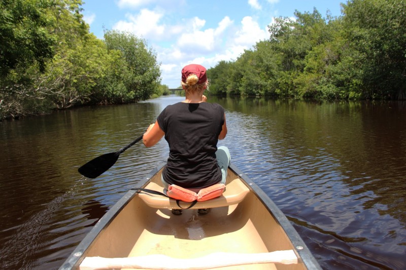 Böötlen im Everglades NP