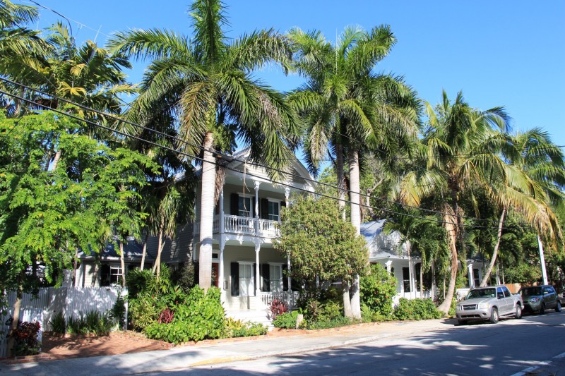 Typisches Haus in der Altstadt von Key West